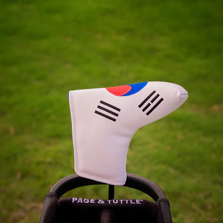 Flag Embroidered Blade Putter Cover