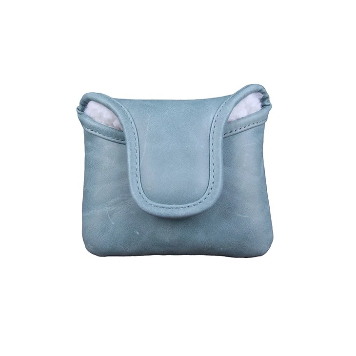 Genuine Leather Golf Mallet Putter Headcover